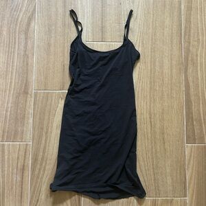 SKIMS slip dress mini Onyx